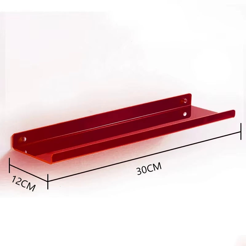 Acrylic Wall Storage Rack