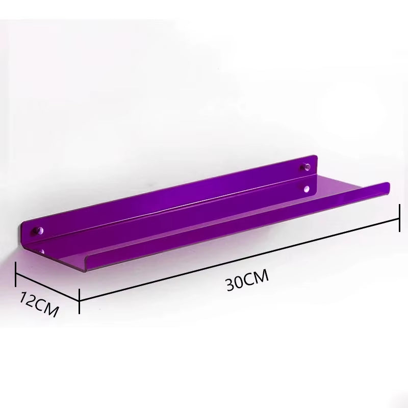 Acrylic Wall Storage Rack