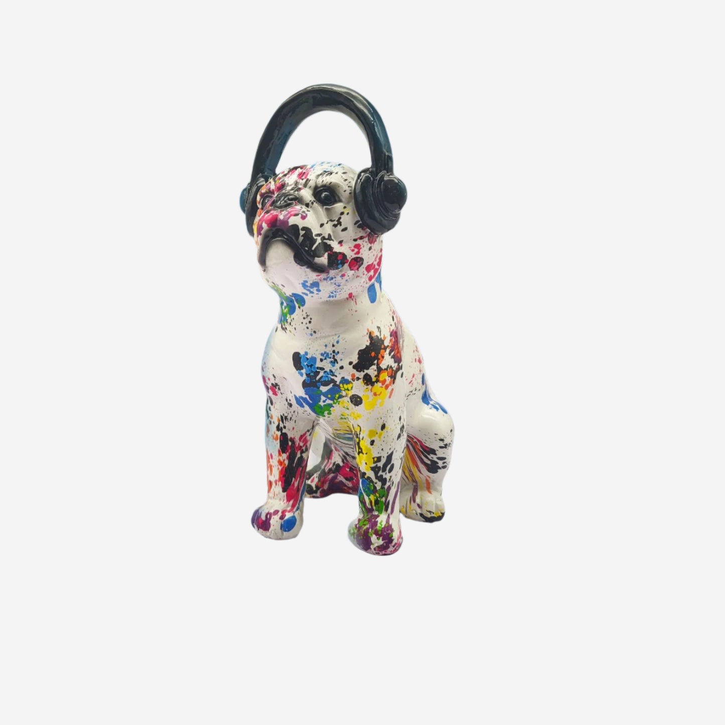 Graffitti Dog Statue