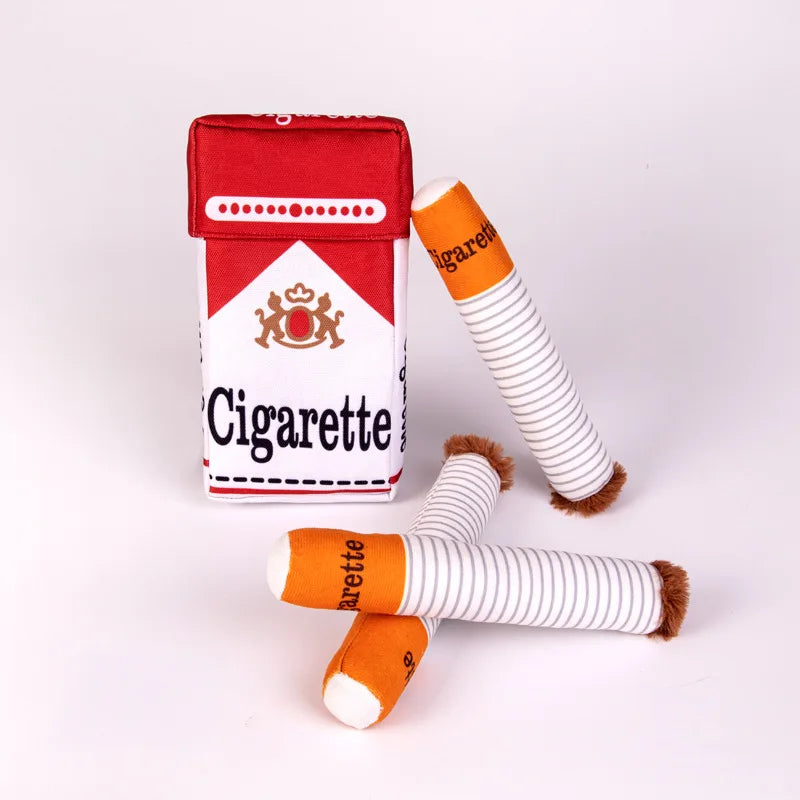 Cigarettes Dog Toy