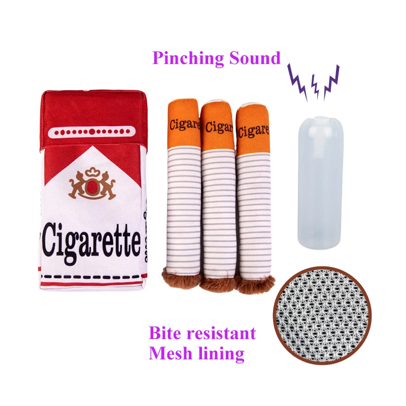 Cigarettes Dog Toy