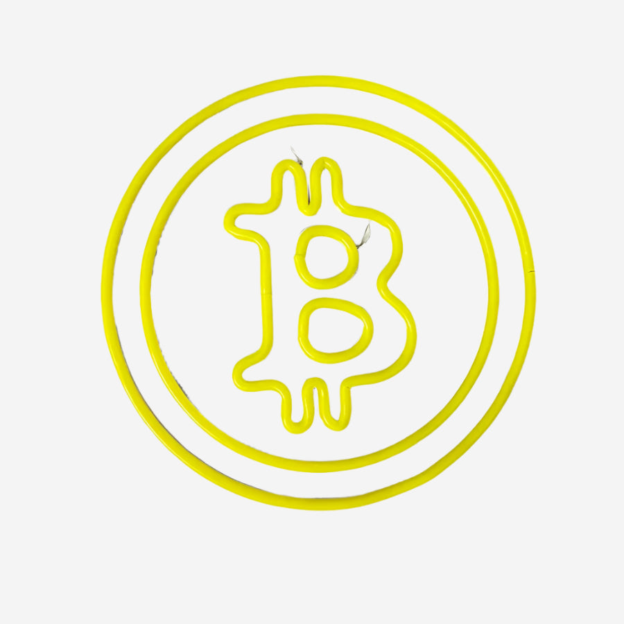 Bitcoin Neon Sign
