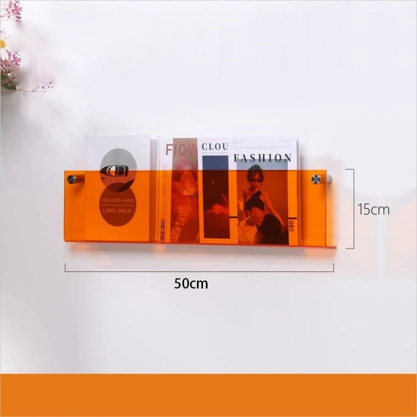 Acrylic Magazine Rack
