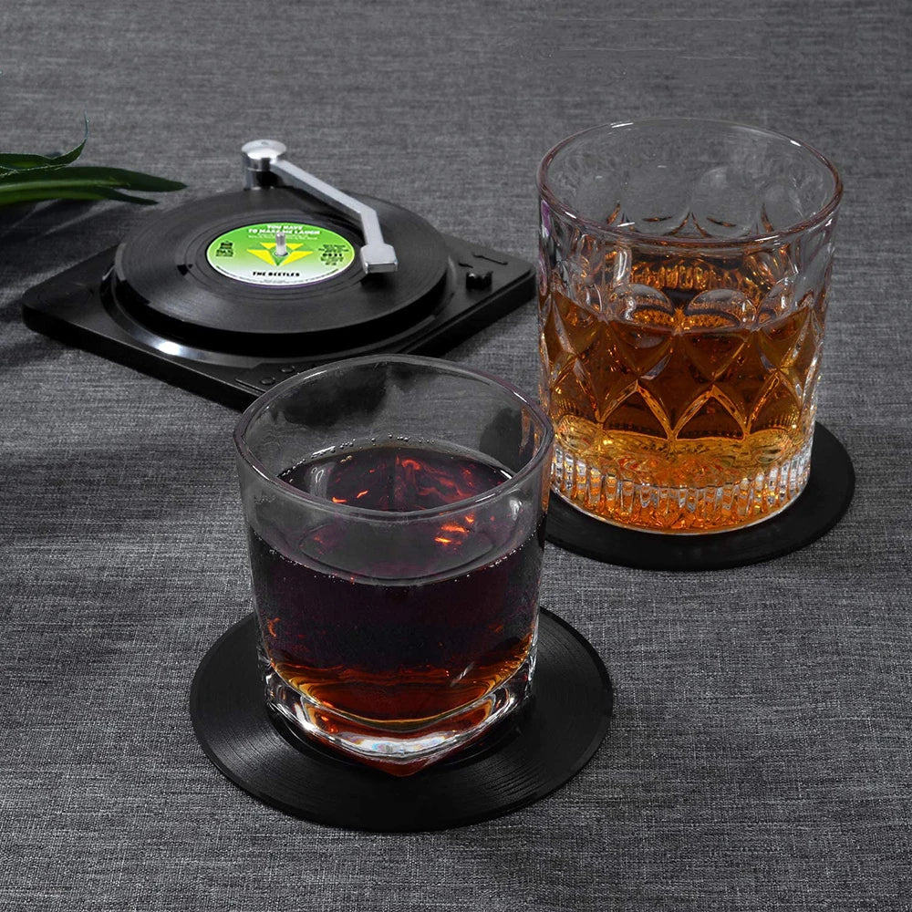 Vinyl Coasters