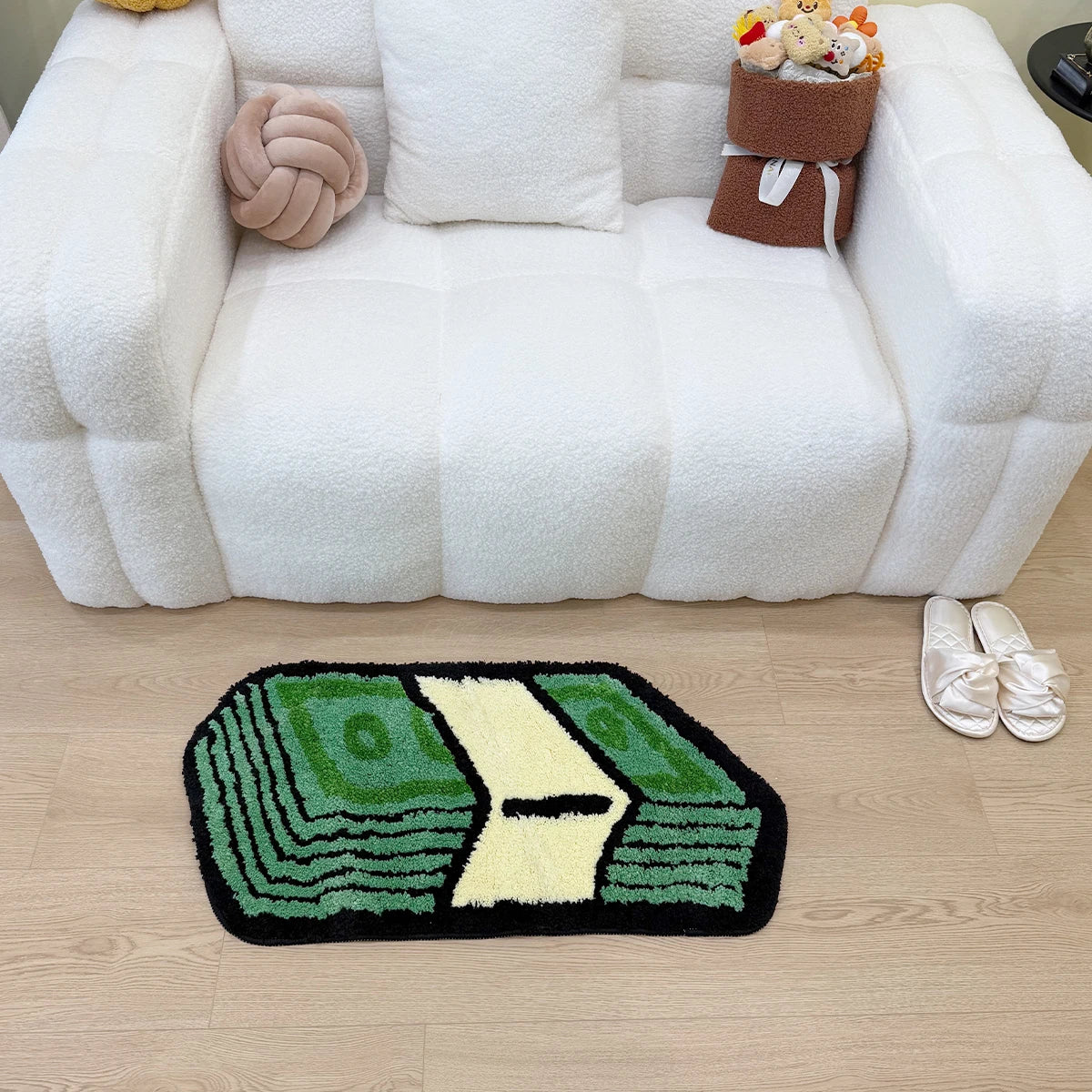 Dollar Stack Rug