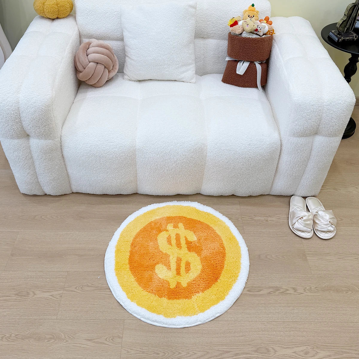 Gold Coins Rug