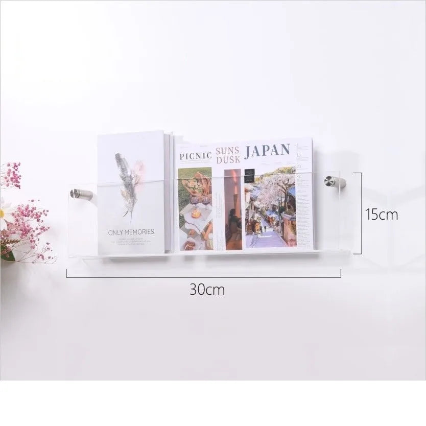 Acrylic Magazine Rack