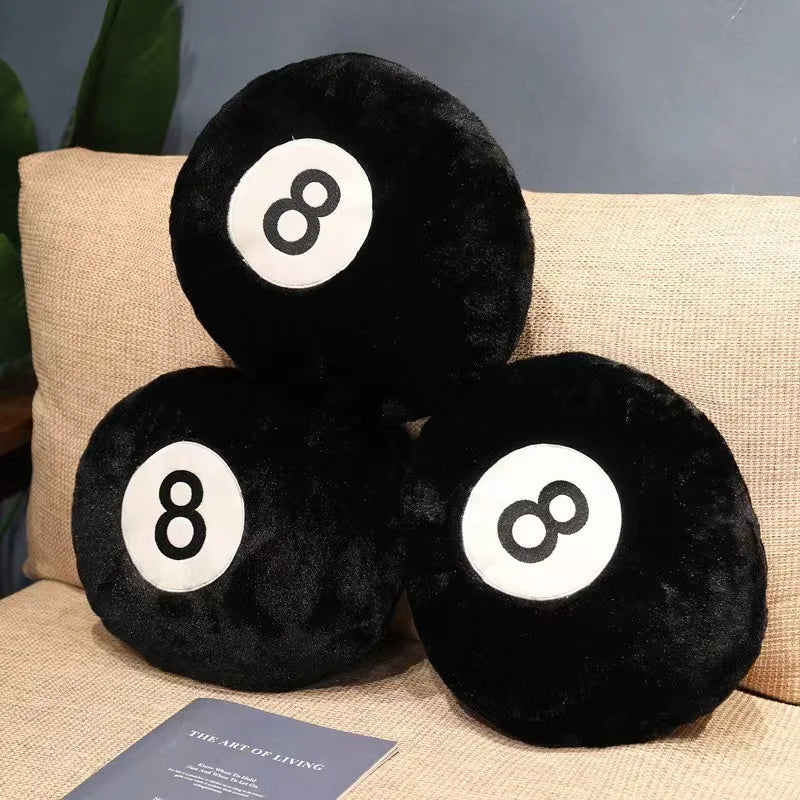 Billiards 8 Ball Pillow