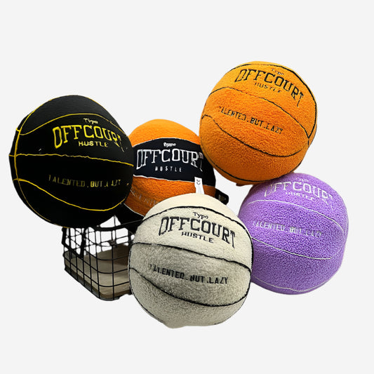 Offcourt Basketball Pillow