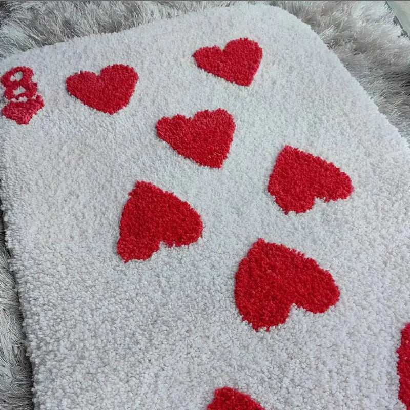 Card 8 of Hearts Rug