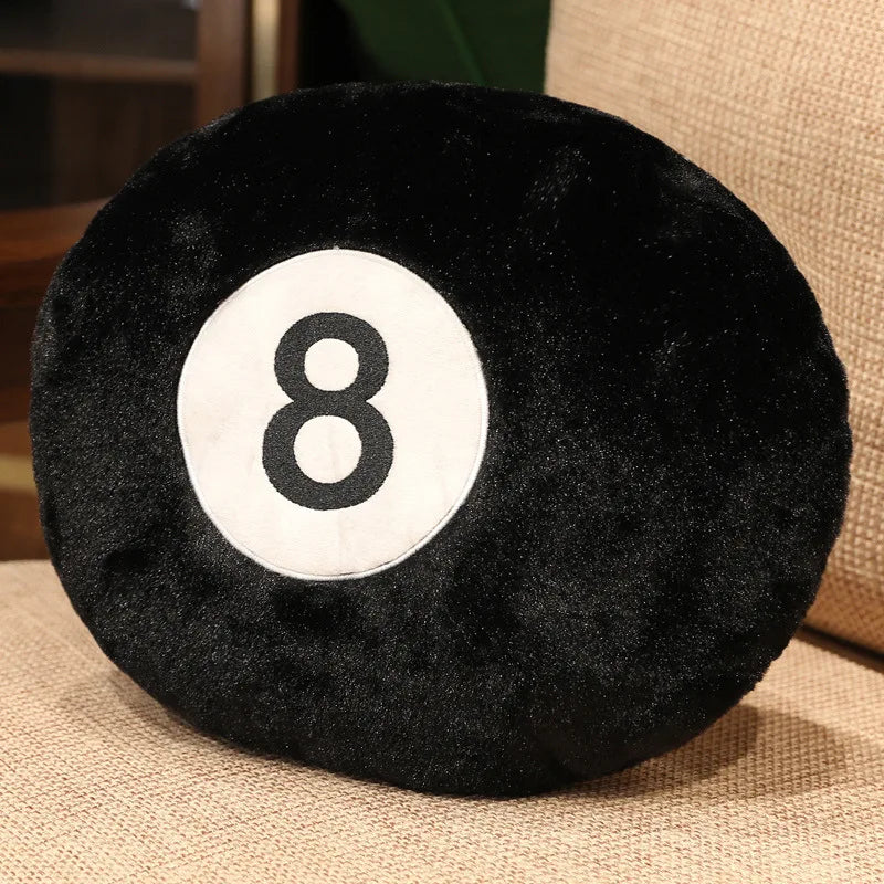 Billiards 8 Ball Pillow