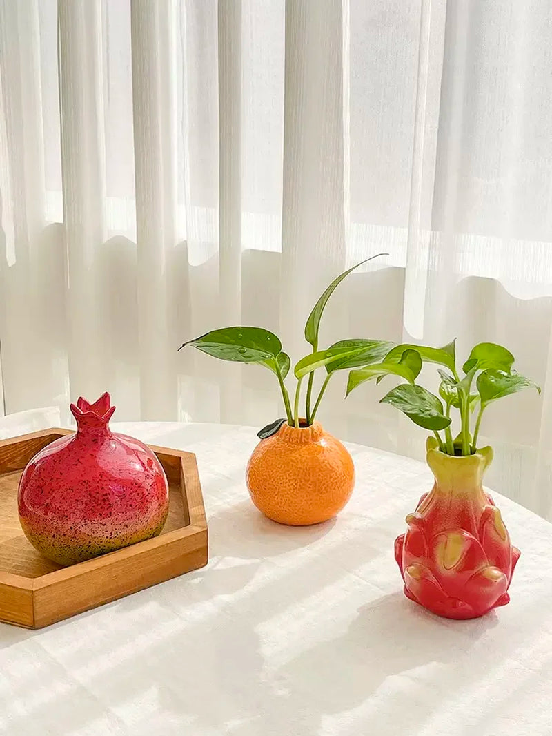 Ceramic Fruit Vase