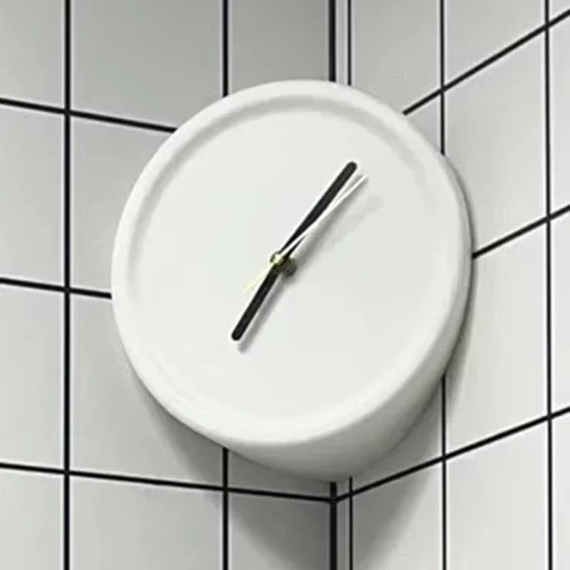 Corner Angle Wall Clock