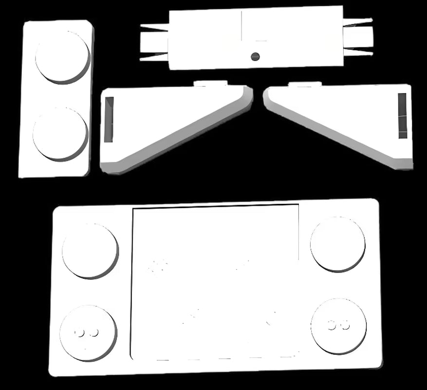  LEGO Building Block Wall Mount Holder