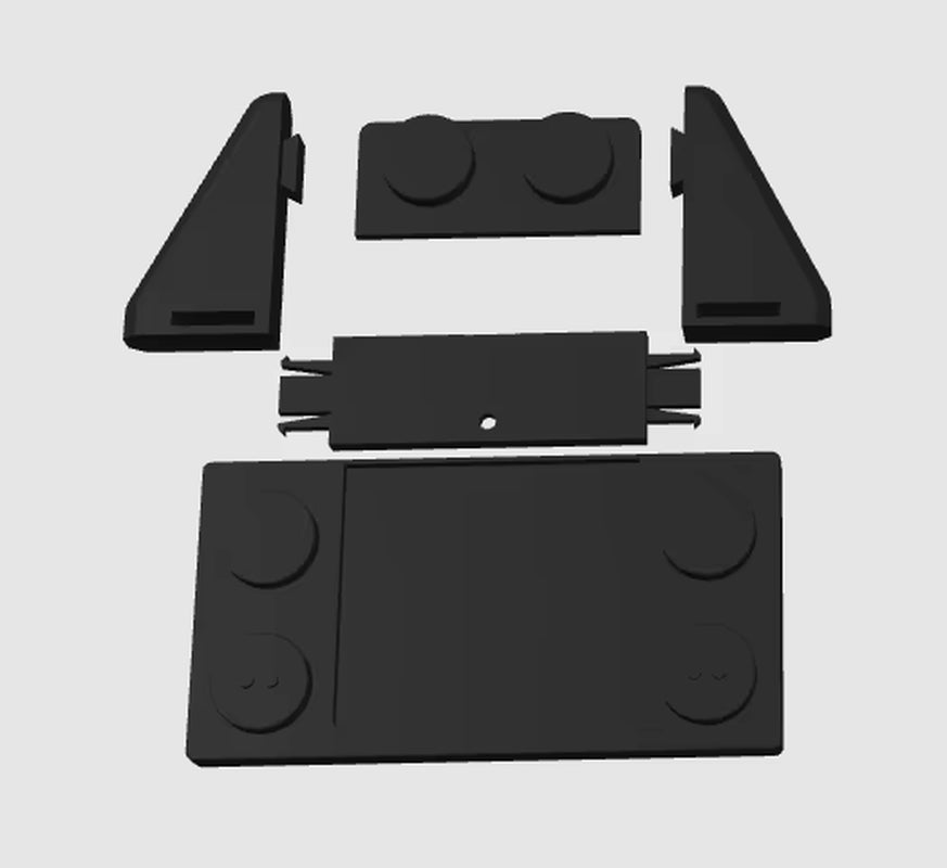 LEGO Building Block Wall Mount Holder