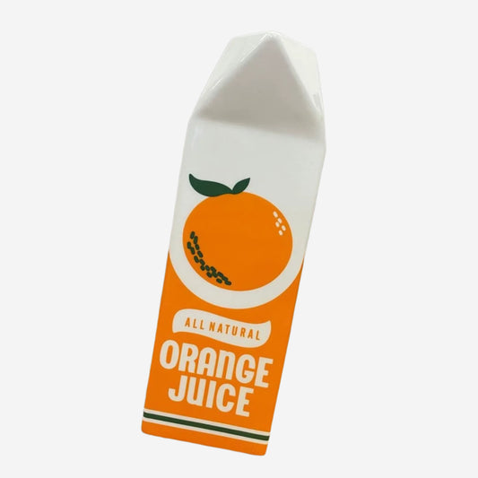 Ceramic Orange Fruit Flower Vase 