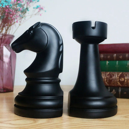Chess Bookends