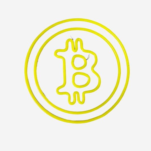 Bitcoin Neon Sign