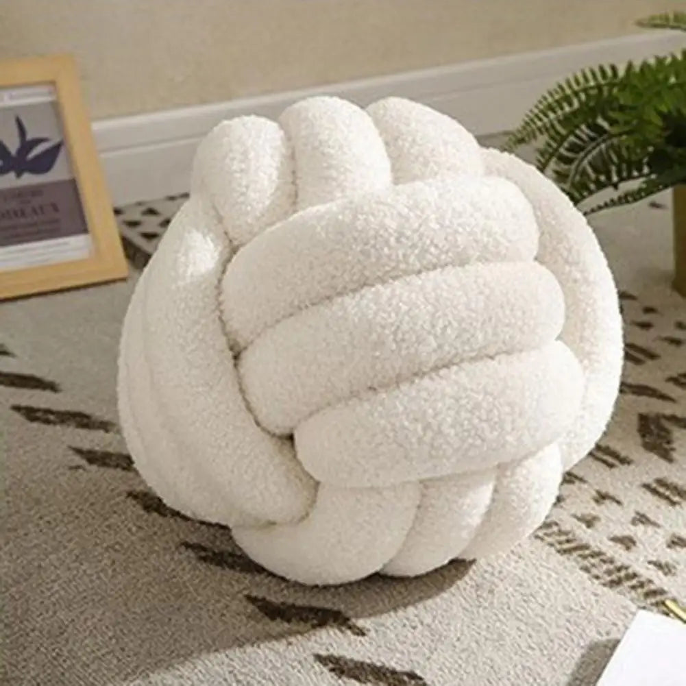 Knotted Ball Pillow