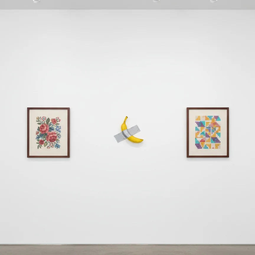  Resin Banana Sculpture