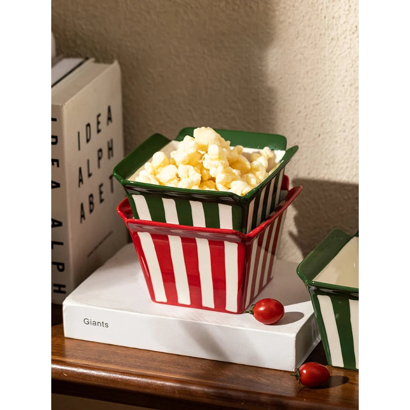 Popcorn Ceramic Bowl