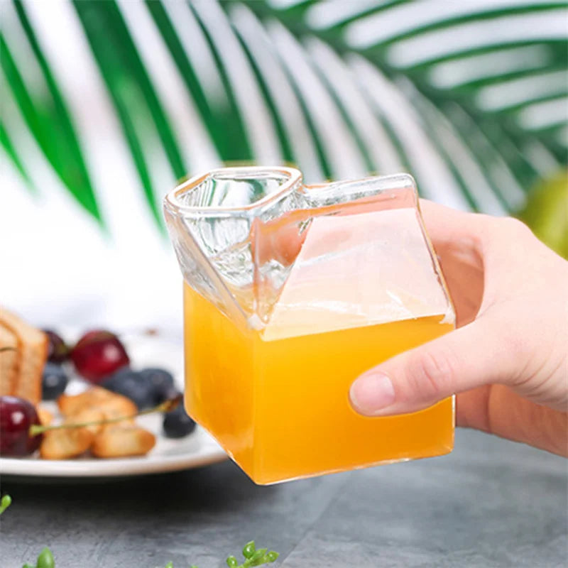  Milk Carton Glass Milk 