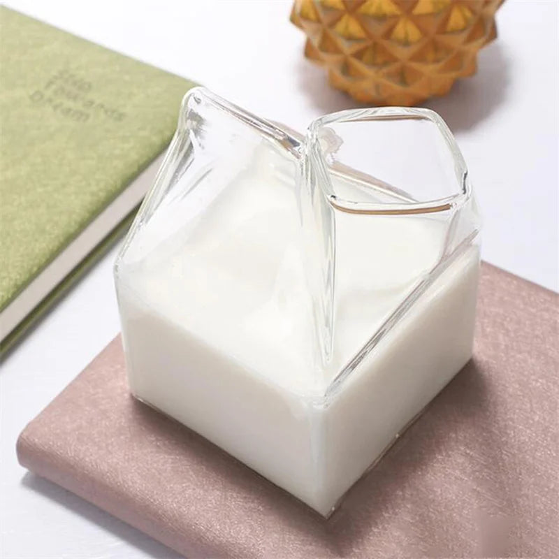  Milk Carton Glass Milk 