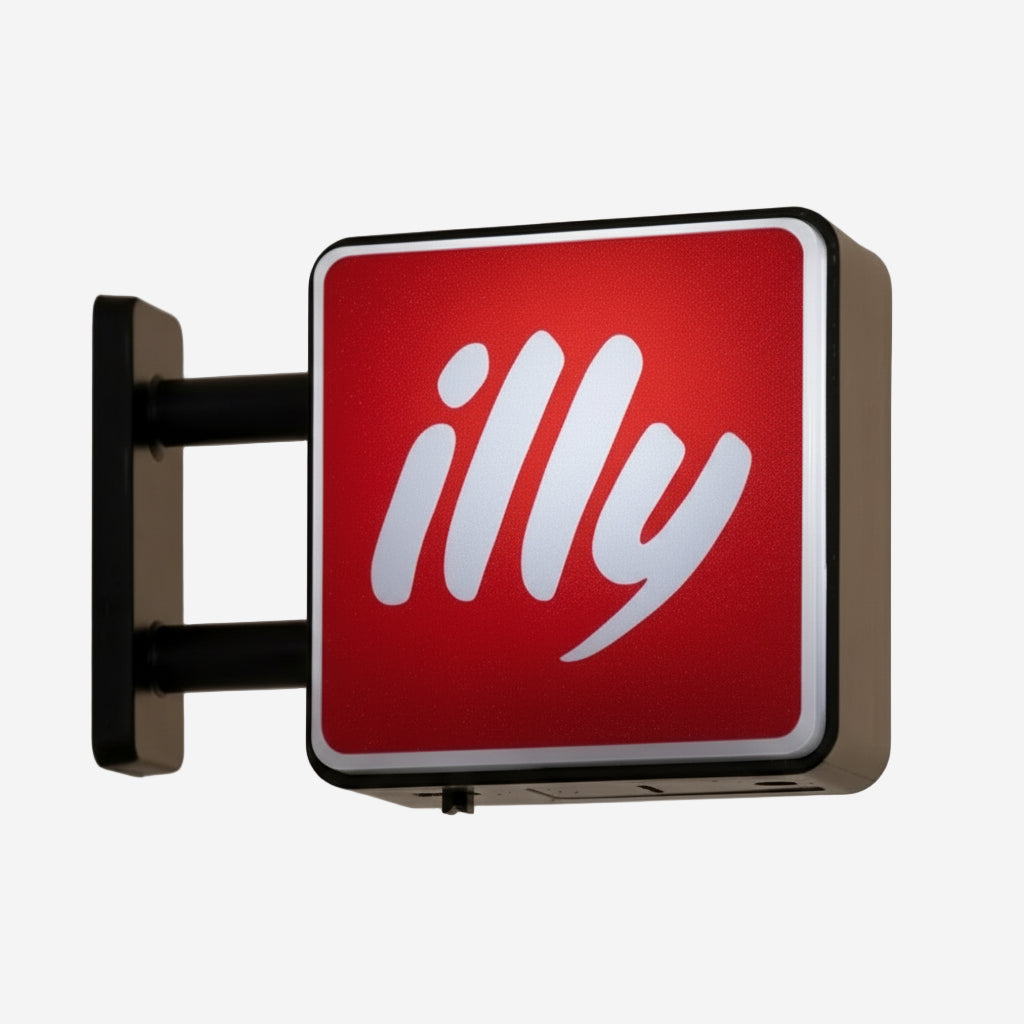 World Classic Coffee Brands Light Sign Refrigerator Magnet Coffee Machine Decor Lavassa Coffee Illy Coffee Peet'S Coffee