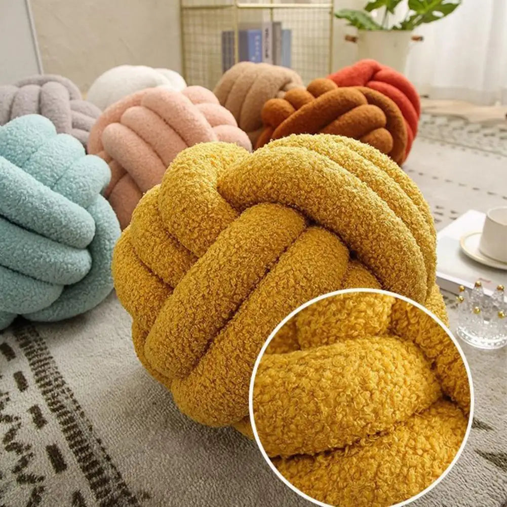 Knotted Ball Pillow
