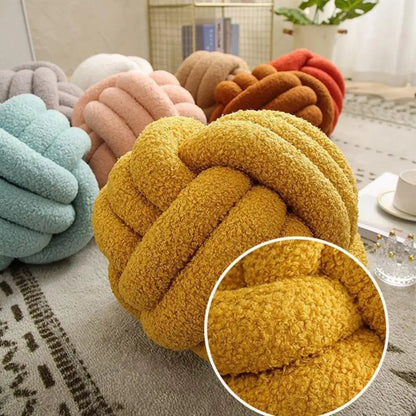 Knotted Ball Pillow