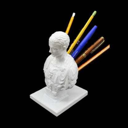 Julius Caesar Desk Pen Holder