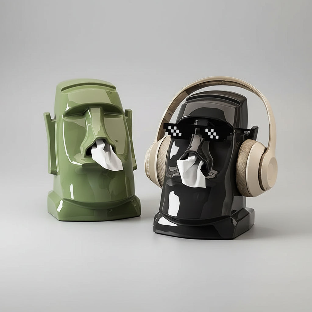 Moai Tissue Box 