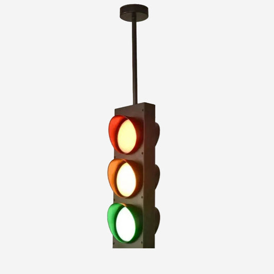 Traffic Light Chandelier