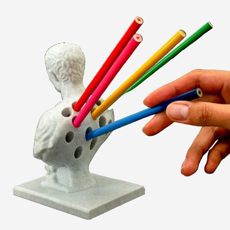 Julius Caesar Desk Pen Holder