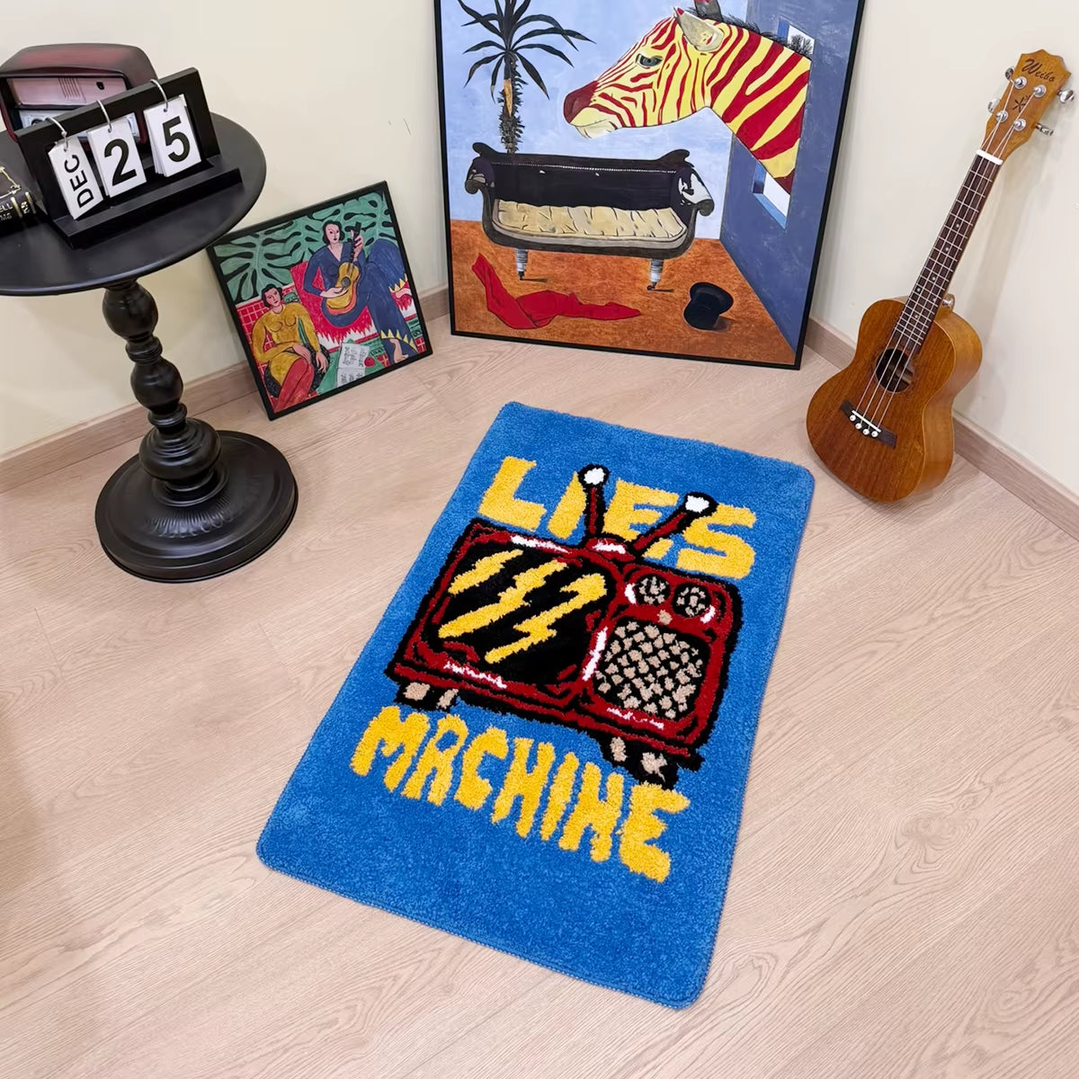 Lies Machine Fluffy Carpet