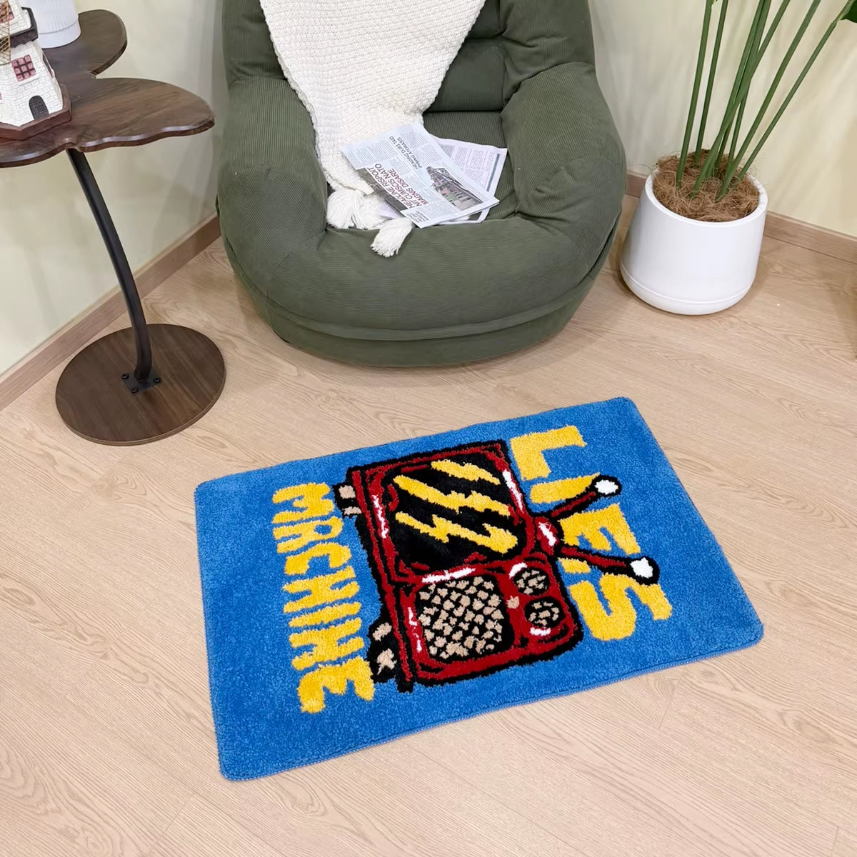 Lies Machine Fluffy Carpet