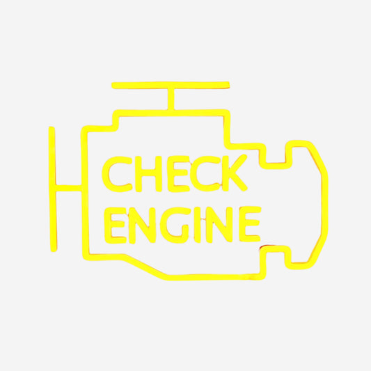 Check Engine Neon Sign