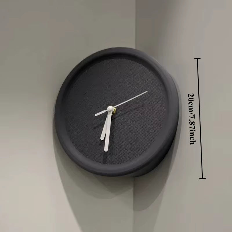 Corner Angle Wall Clock