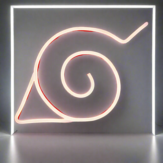 Leaf Village Neon Sign