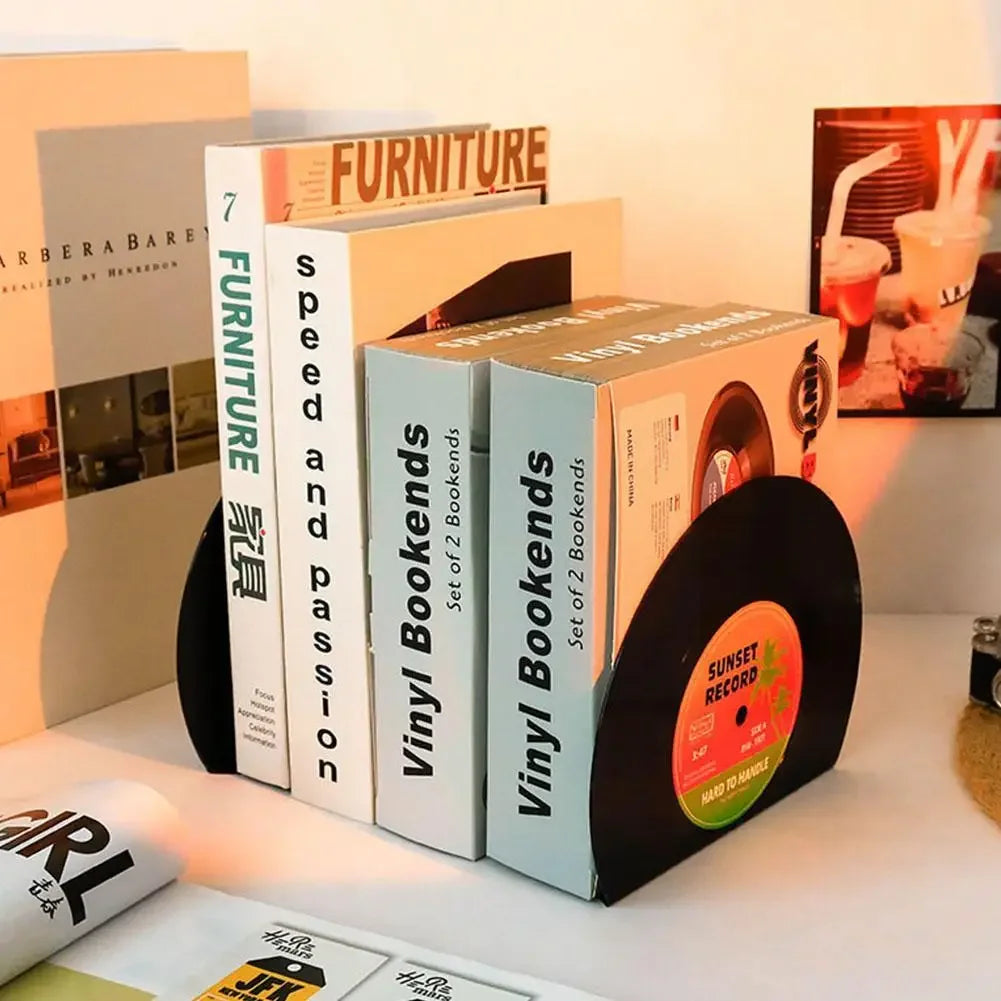 Vinyl Bookends