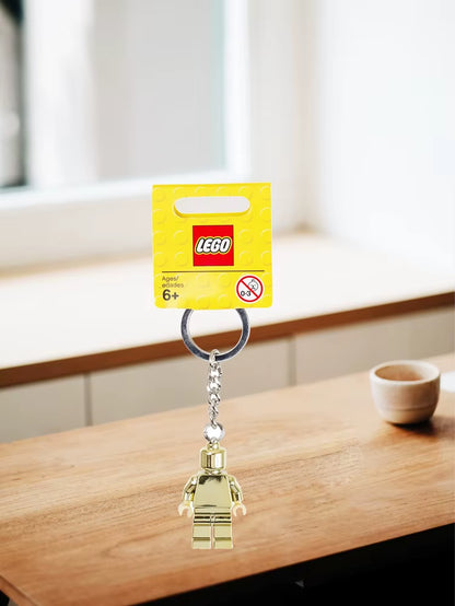 LEGO Golden Minifigure Keychain